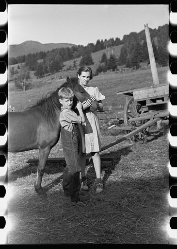 Untitled photo, possibly related to: Looking for the mail, McNally farm, Kirby, Vermont