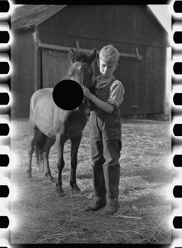 Untitled photo, possibly related to: Looking for the mail, McNally farm, Kirby, Vermont