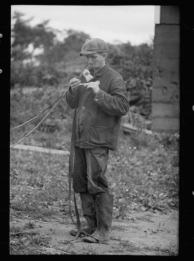 Duane Seely, neighbor of Anton Weber, Tompkins County, New York
