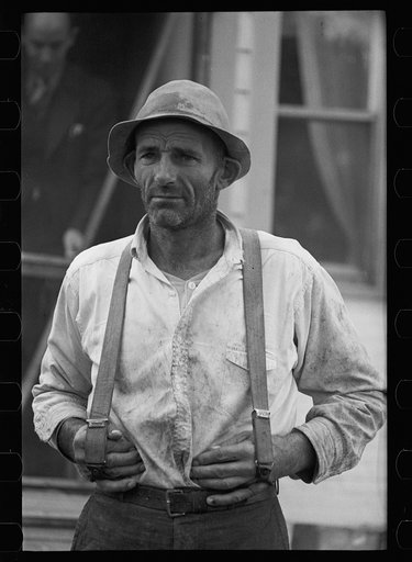 Anton Weber, resettled farmer, Tompkins County, New York