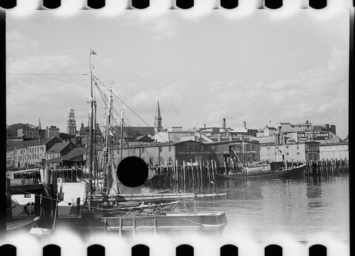 Untitled photo, possibly related to: Waterfront, Gloucester, Massachusetts
