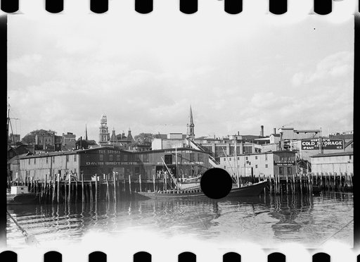 Untitled photo, possibly related to: Waterfront, Gloucester, Massachusetts