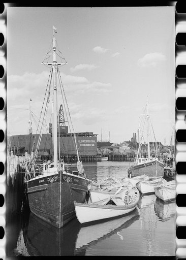 Untitled photo, possibly related to: Waterfront, Gloucester, Massachusetts