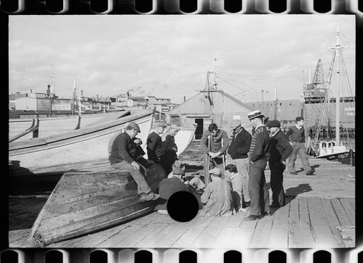 Untitled photo, possibly related to: Waterfront, Gloucester, Massachusetts