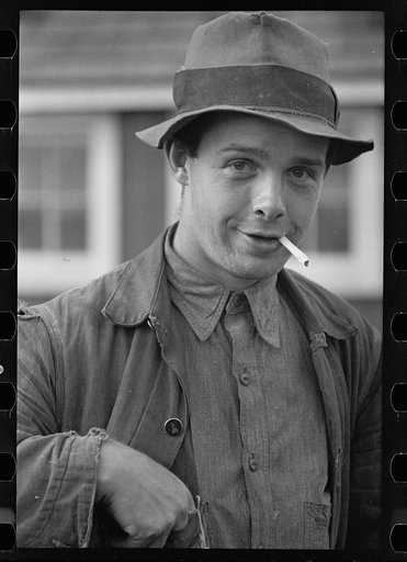 U.S. Grant Hallett, resettled tenant farmer, Tompkins County, New York