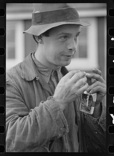 U.S. Grant Hallett, resettled tenant farmer, Tompkins County, New York