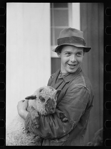 U.S. Grant Hallett, resettled tenant farmer, Tompkins County, New York