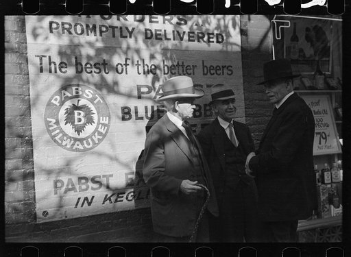 Untitled photo, possibly related to: Main street of Hagerstown on Saturday afternoon, Maryland