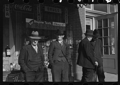 Untitled photo, possibly related to: Main street of Hagerstown on Saturday afternoon, Maryland