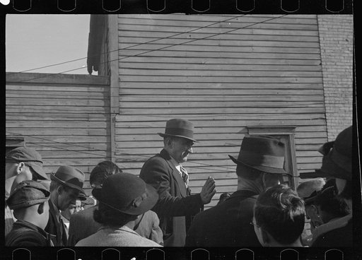 Furniture auction, Hagerstown, Maryland