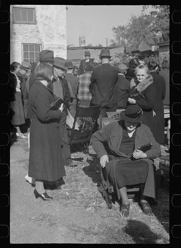 Furniture auction, Hagerstown, Maryland
