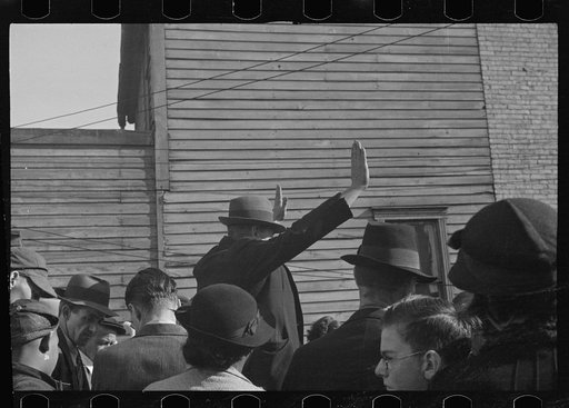 Untitled photo, possibly related to: Furniture auction, Hagerstown, Maryland