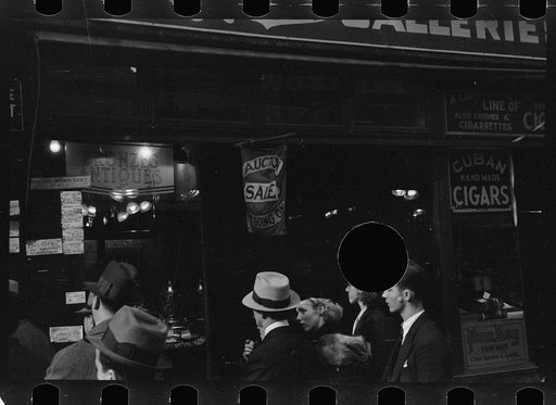 Untitled photo, possibly related to: Employment agency, Sixth Avenue, New York, New York