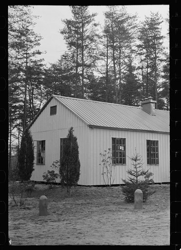 Untitled photo, possibly related to: Prefabricated steel farmhouse, Greenbelt, Maryland