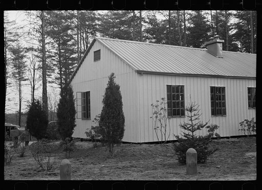 Prefabricated steel farmhouse, Greenbelt, Maryland