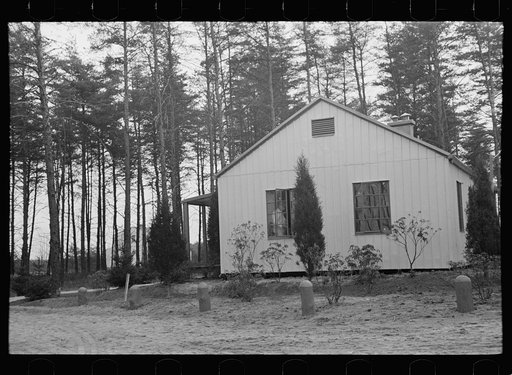 Untitled photo, possibly related to: Prefabricated steel farmhouse, Greenbelt, Maryland