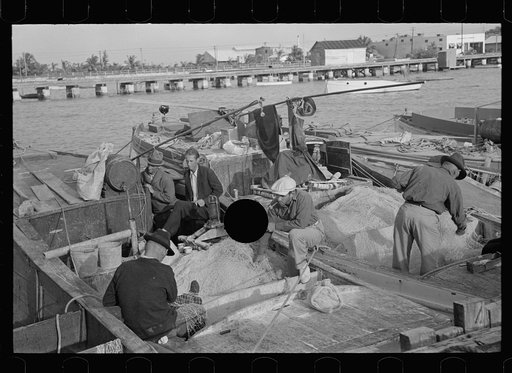Untitled photo, possibly related to: Fishermen, Key West, Florida