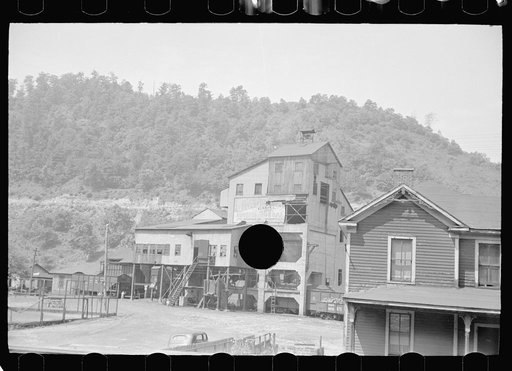 Untitled photo, possibly related to: Coal mine, Floyd County, Kentucky