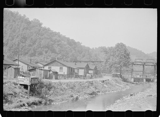 Mining town, Floyd County, Kentucky