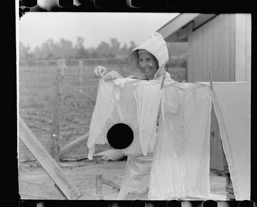 Untitled photo, possibly related to: Resettled farmer's wife (Mrs. Lestor Barnes), Wabash Farms, Indiana