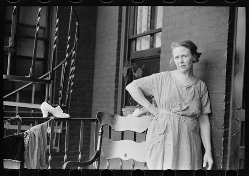 Wife of steelworker, Pittsburgh, Pennsylvania