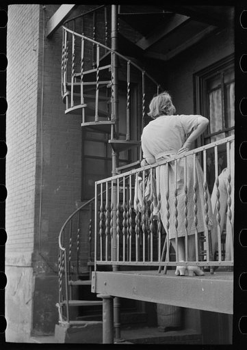 Wife of steelworker, Pittsburgh, Pennsylvania