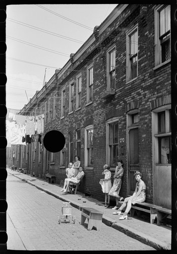Untitled photo, possibly related to: Housing conditions in Ambridge, Pennsylvania, home of the American Bridge Company
