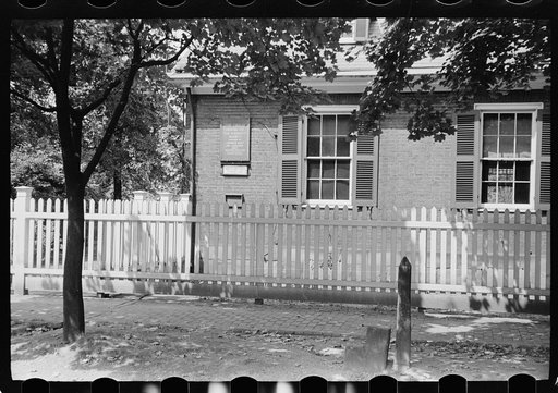 Part of the Harmony Society building, Ambridge, Pennsylvania