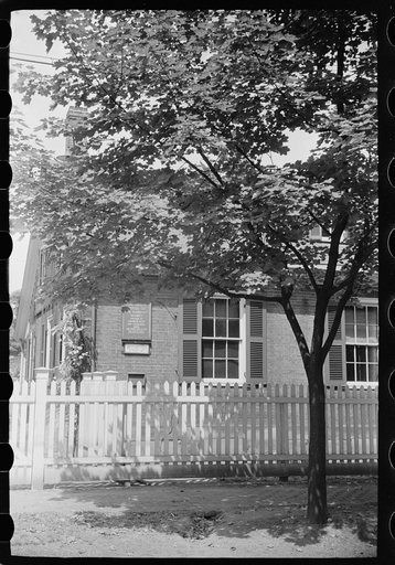 Untitled photo, possibly related to: Part of the Harmony Society building, Ambridge, Pennsylvania
