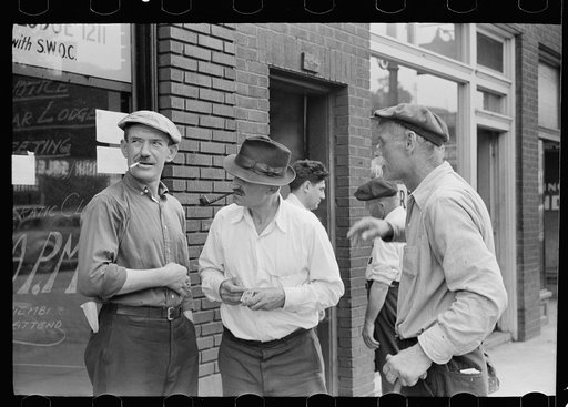 Steelworkers, Aliquippa, Pennsylvania