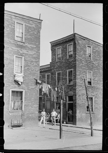 Housing in Ambridge, Pennsylvania, home of the American Bridge Company