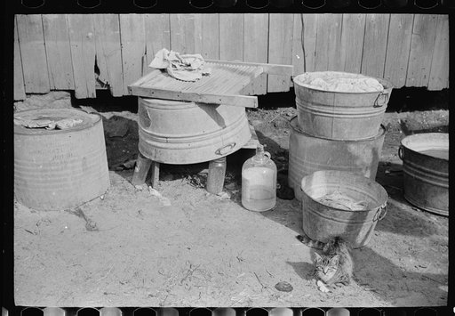 Cranberry pickers' laundry, Burlington County, New Jersey