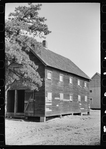 Untitled photo, possibly related to: Barracks housing cranberry pickers, Burlington County, New Jersey