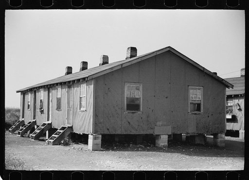 Untitled photo, possibly related to: Homes of oyster packinghouse workers, Shellpile, New Jersey