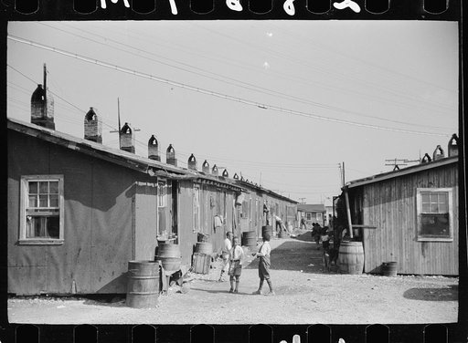 Homes of oyster packinghouse workers, Shellpile, New Jersey