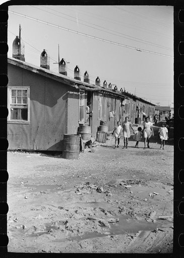Untitled photo, possibly related to: Homes of oyster packinghouse workers, Shellpile, New Jersey