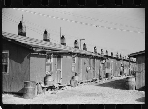 Untitled photo, possibly related to: Homes of oyster packinghouse workers, Shellpile, New Jersey