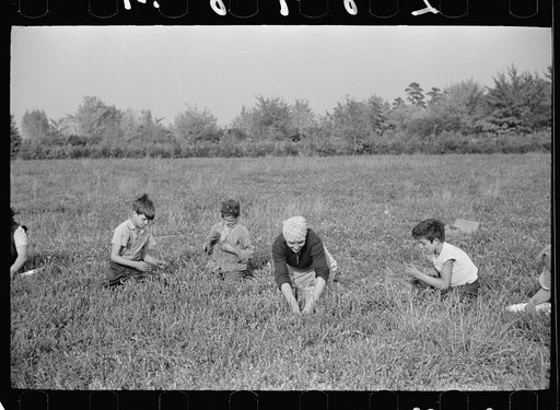 Untitled photo, possibly related to: Child labor, cranberry bog, Burlington County, New Jersey