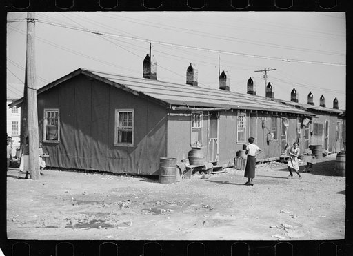 Untitled photo, possibly related to: Homes of oyster packinghouse workers, Shellpile, New Jersey