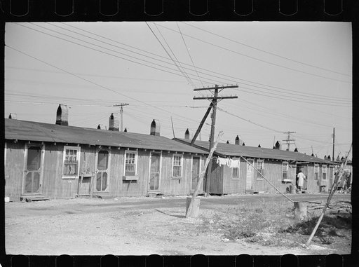 Untitled photo, possibly related to: Homes of oyster packinghouse workers, Shellpile, New Jersey