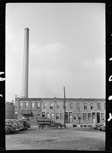 Homes near the coke plant, Camden, New Jersey