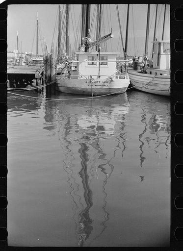 Oyster fishing boats, Bivalve, New Jersey