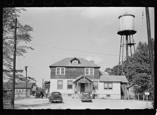 Untitled photo, possibly related to: Company store for cranberry pickers at White's Bog, Burlington County, New Jersey