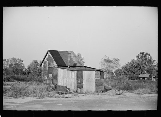 Untitled photo, possibly related to: Shacks housing mill workers, Millville, New Jersey
