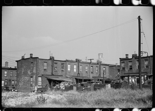 Untitled photo, possibly related to: Factory workers' homes, Camden, New Jersey