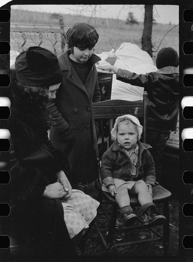 Untitled photo, possibly related to: Evicted sharecroppers along Highway 60, New Madrid County, Missouri