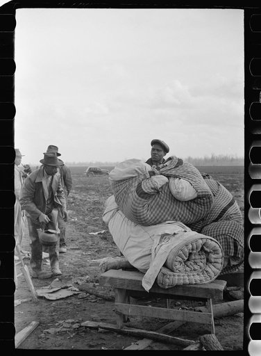 Untitled photo, possibly related to: Evicted sharecropper, New Madrid County, Missouri
