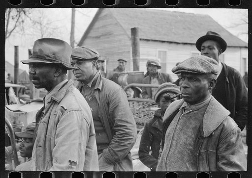 Untitled photo, possibly related to: Evicted sharecroppers along Highway 60, New Madrid County, Missouri