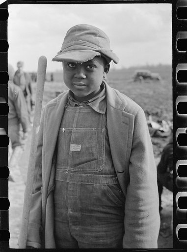 Evicted sharecropper boy, New Madrid County, Missouri