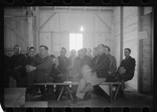 Untitled photo, possibly related to: Family at annual meeting of cooperative, Southeast Missouri Farms